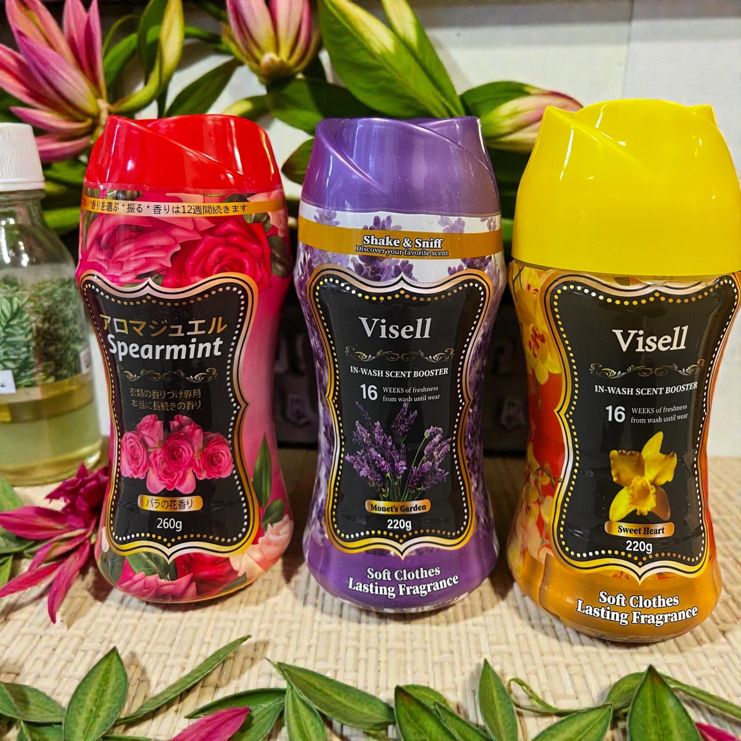 Visell In-Wash Scent Booster to perfumowane perełki zapachowe do prania