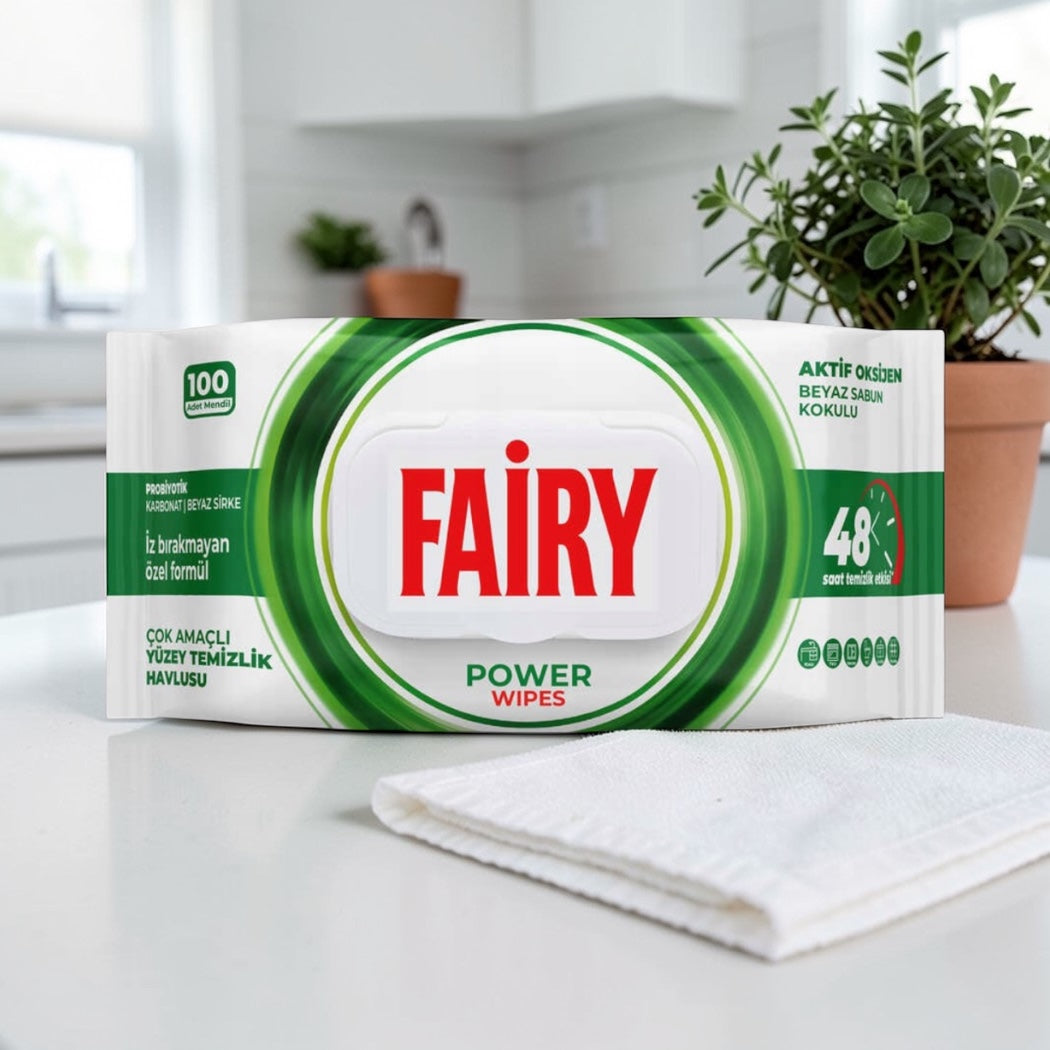 Fairy – Power Wipes (uniwersalne)100 sztuk